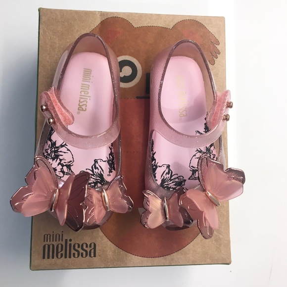 NEW! Mini Melissa Ultragirl Butterfly Size 5💕 - Picture 5 of 6